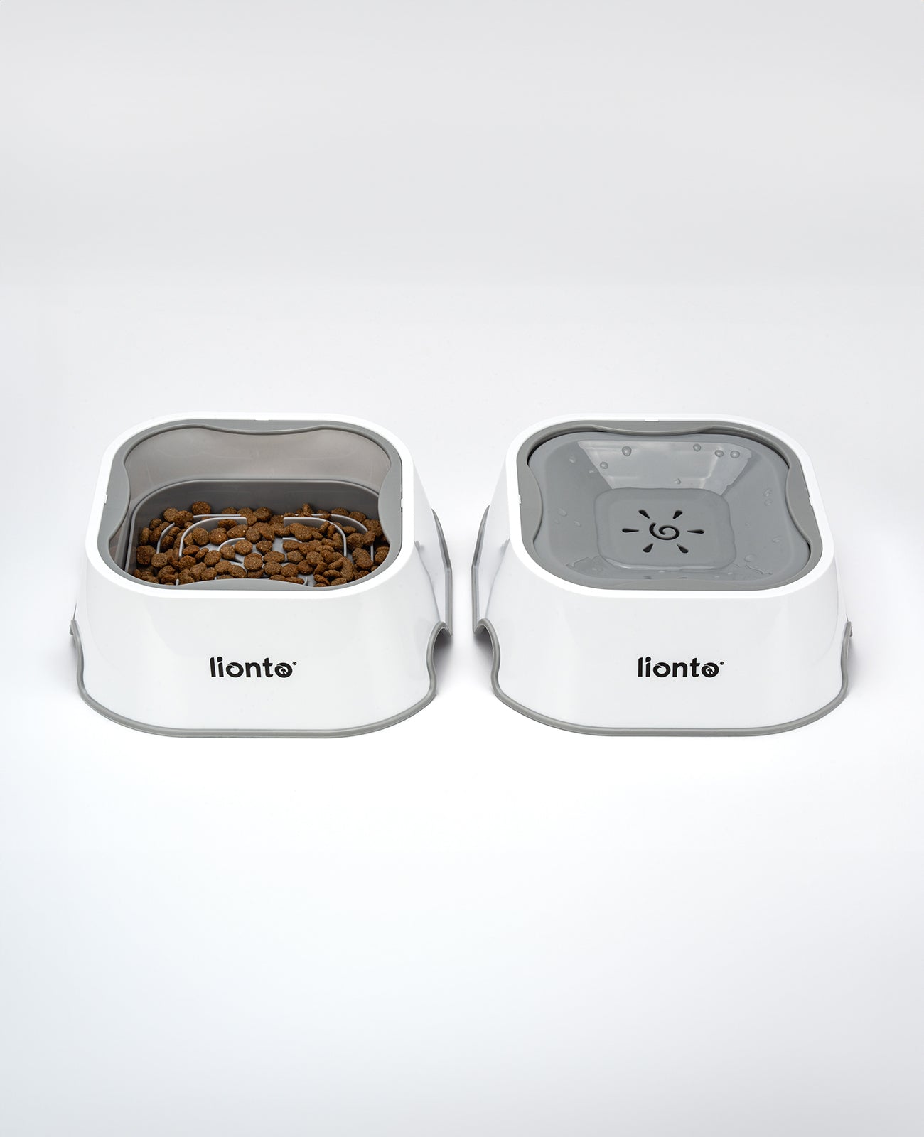 lionto Gamelle à eau pour chien et chats Gamelle anti-salissure, étanche,1 litre