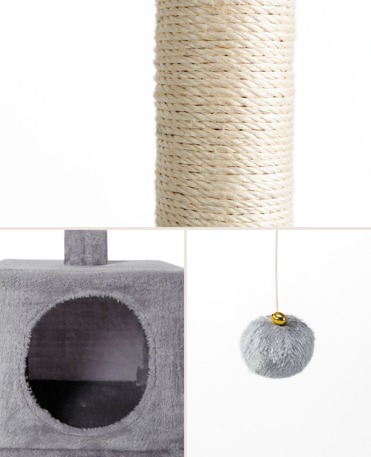 Arbre à chat hauteur 85 cm