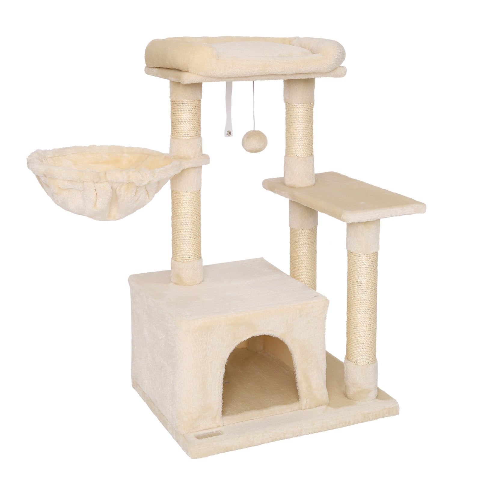 Arbre-griffoir chat arbre d'escalade arbre à chat hauteur 85 cm divers coloris