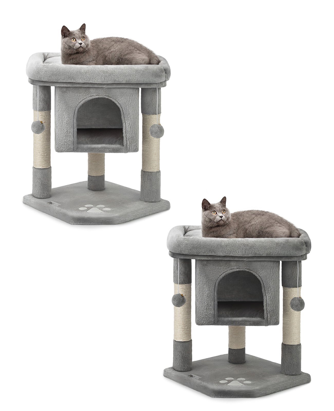 Arbre à chat hauteur 60 cm