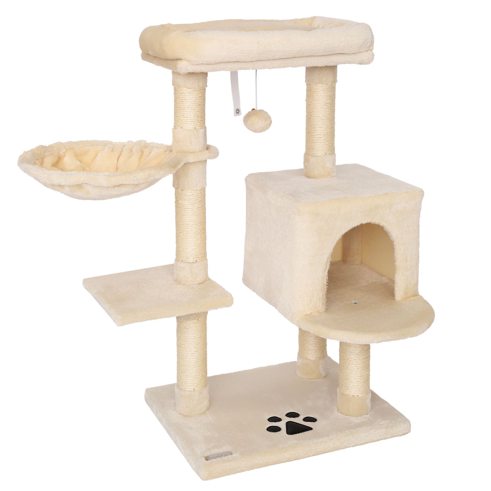 Arbre-griffoir chat arbre d'escalade arbre à chat hauteur 93 cm divers coloris