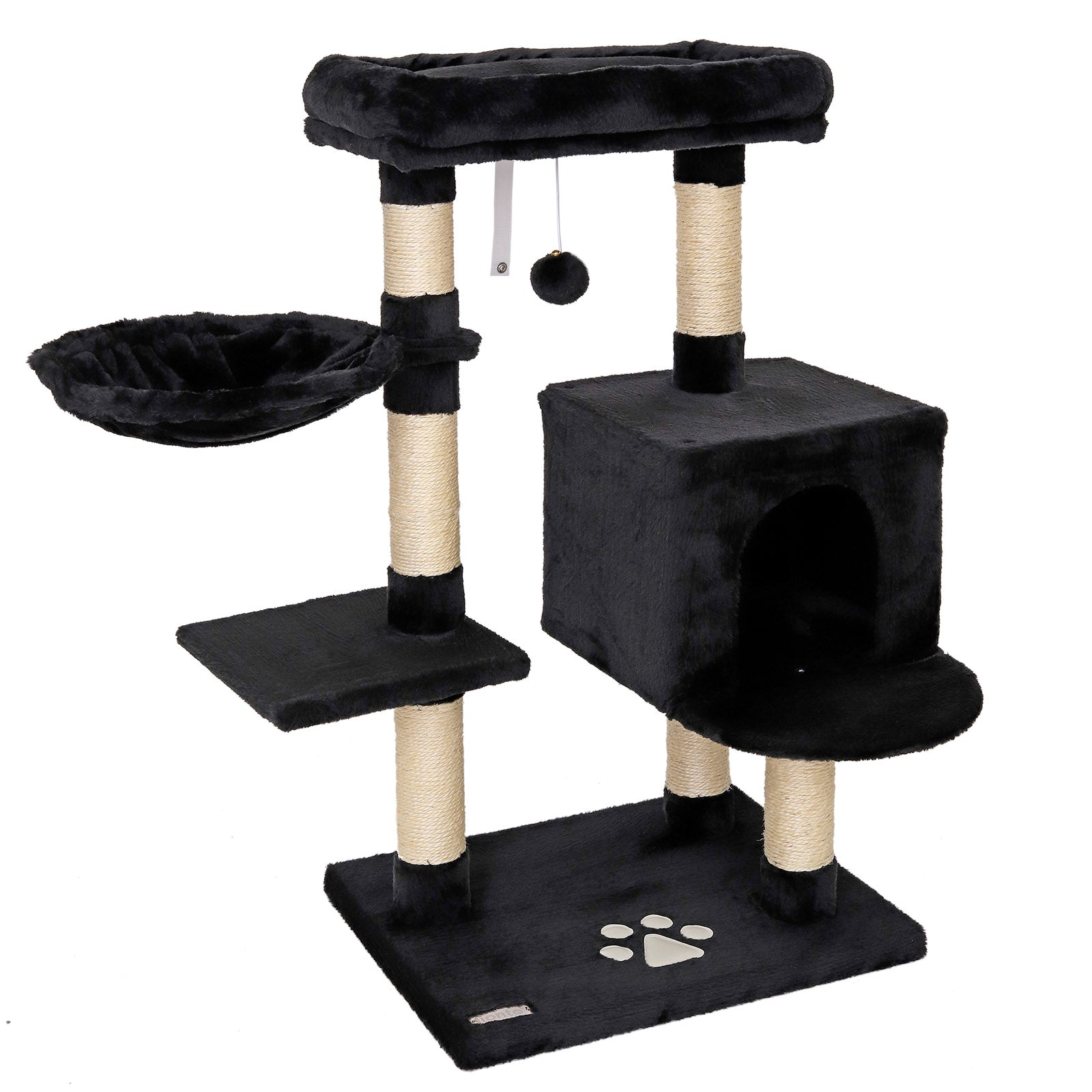 Arbre-griffoir chat arbre d'escalade arbre à chat hauteur 93 cm divers coloris