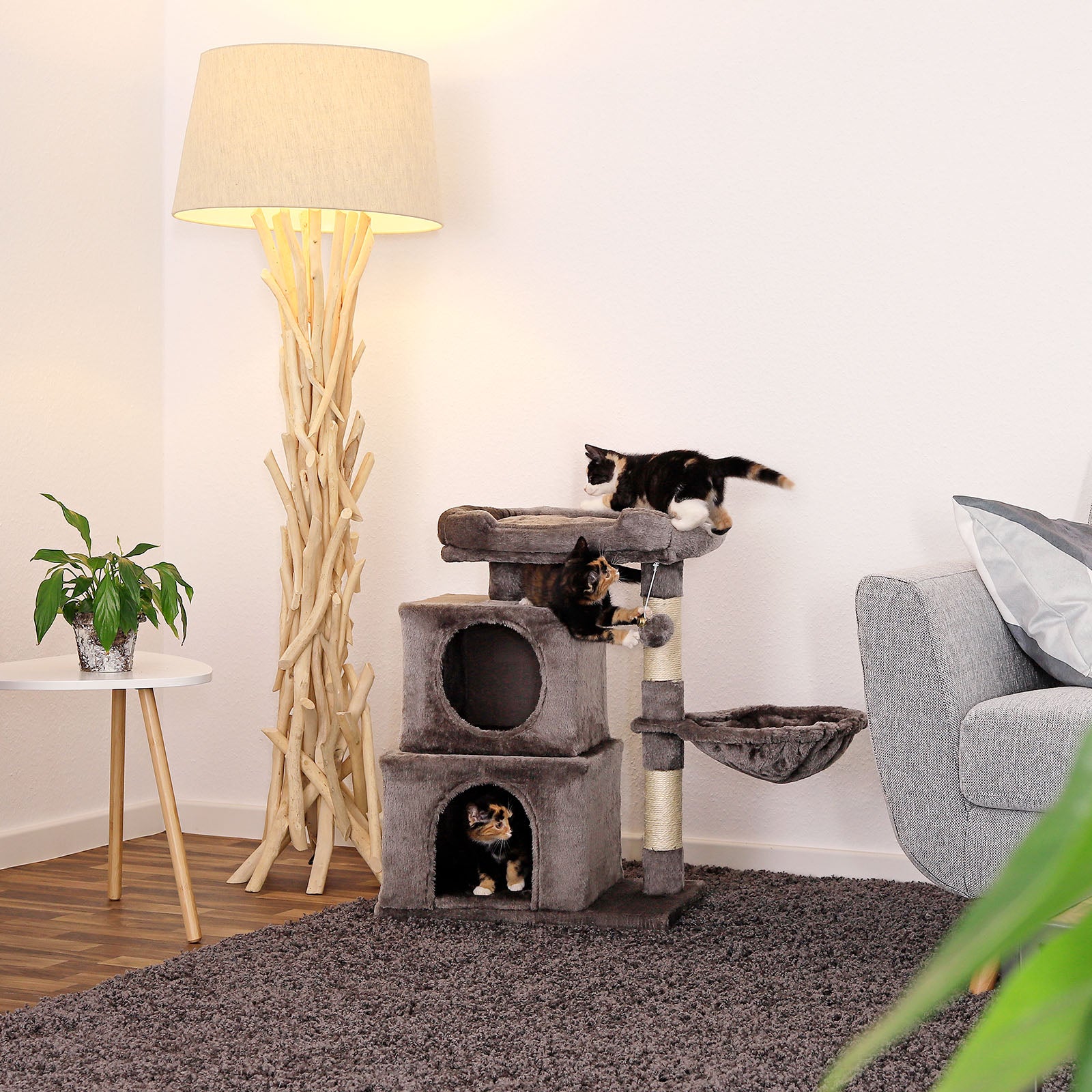 Arbre à chat hauteur 70 cm