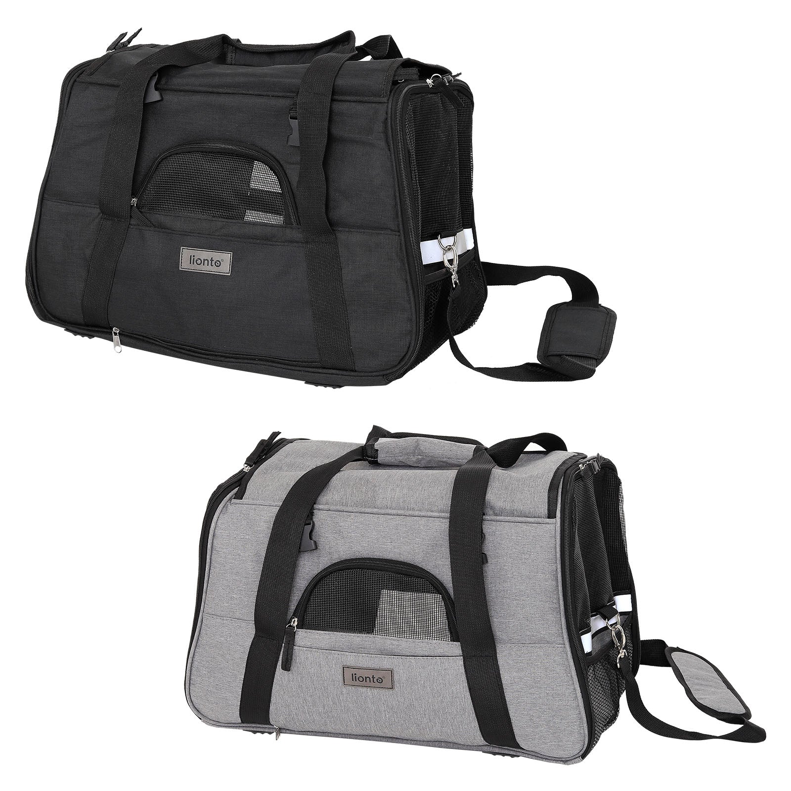 lionto Sac chat pliable Caisse chat Sac de voyage Caisse transport div. couleurs