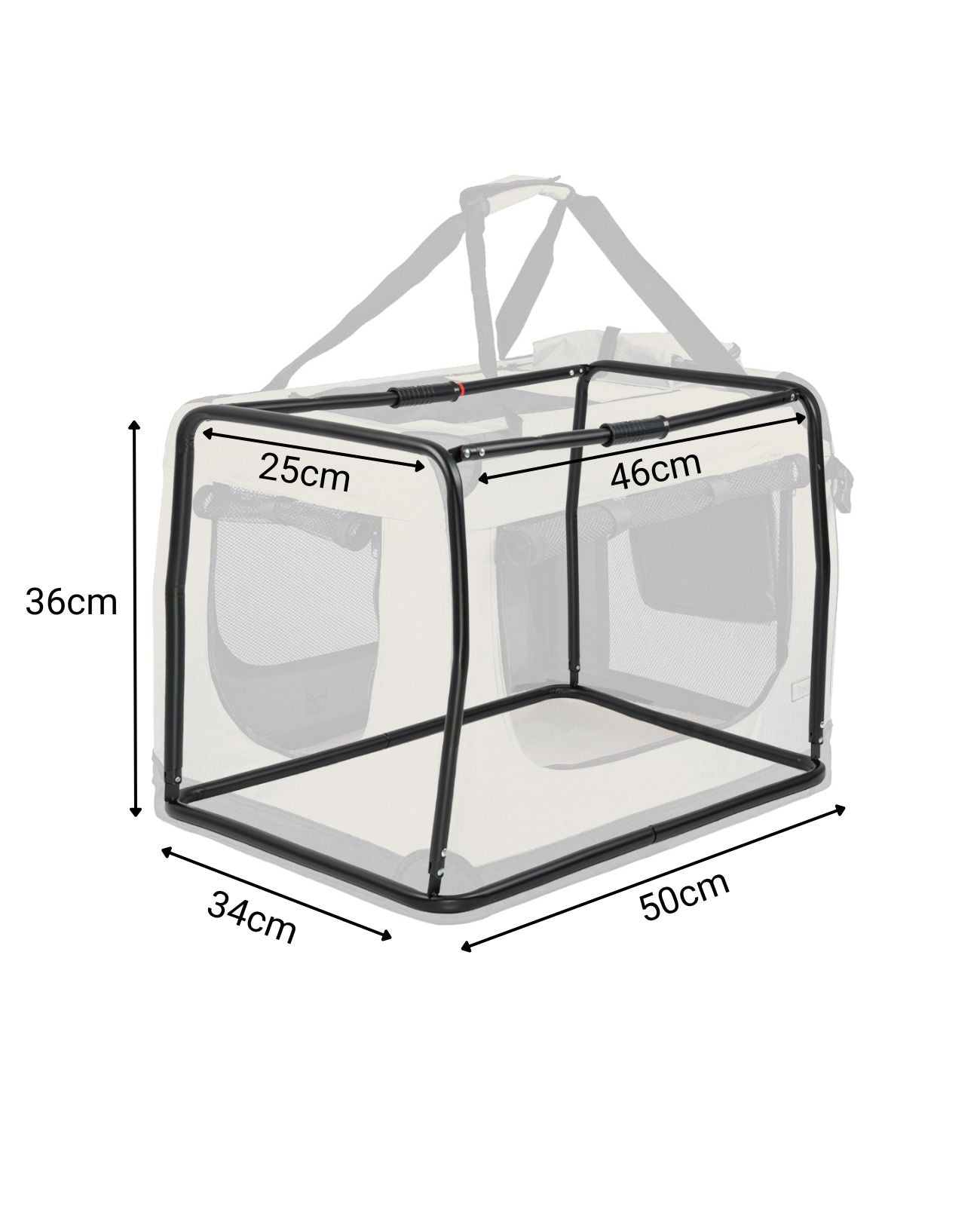 Boîte de transport pliable pour chat