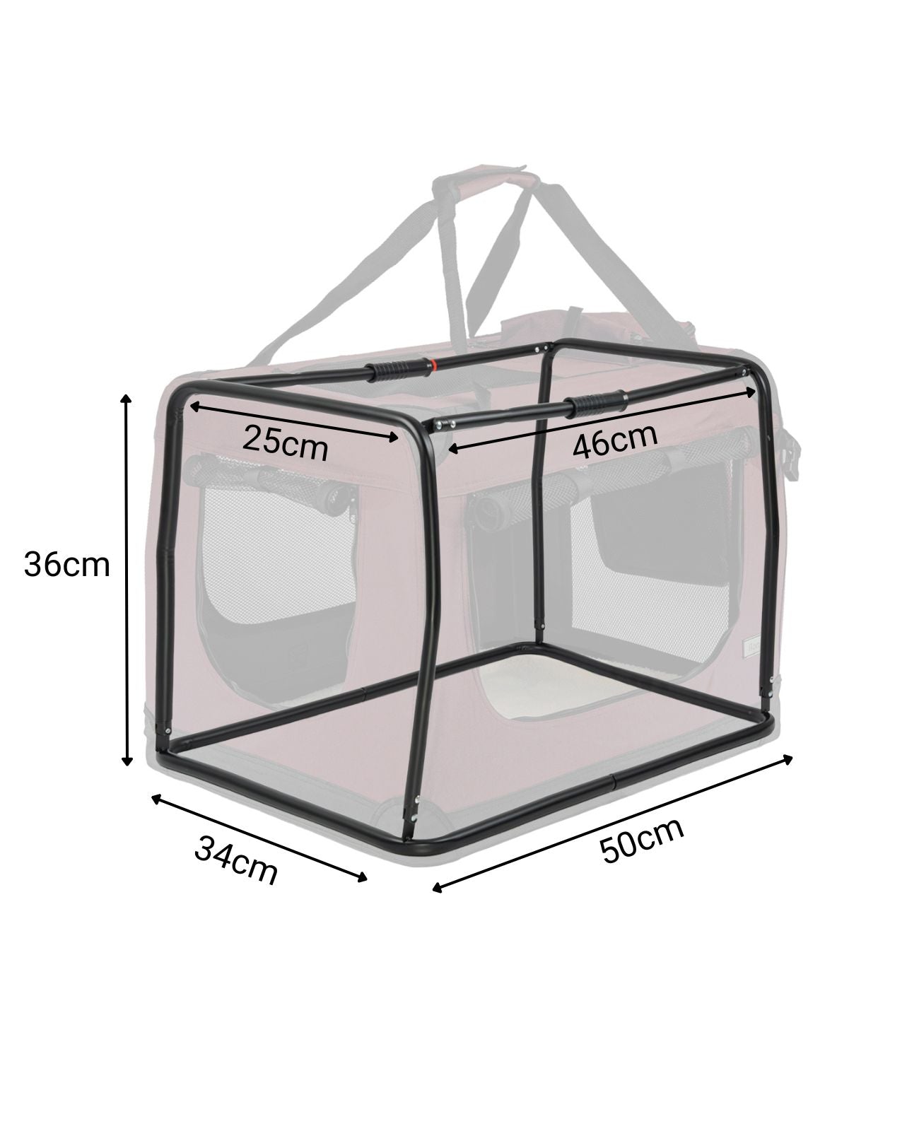 Boîte de transport pliable pour chat