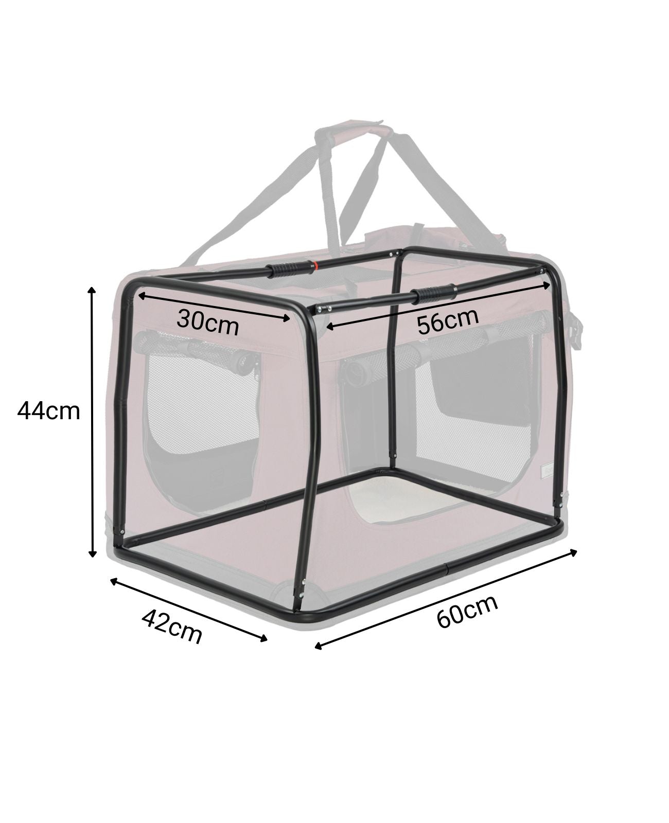 Boîte de transport pliable pour chat