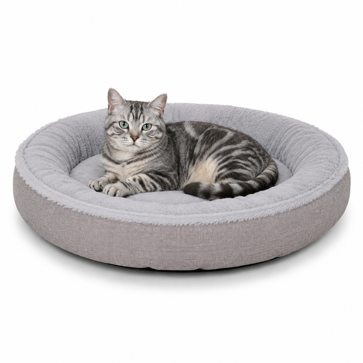 lionto Lit chat rond coussin chat panier chat panier chat donut div. variantes
