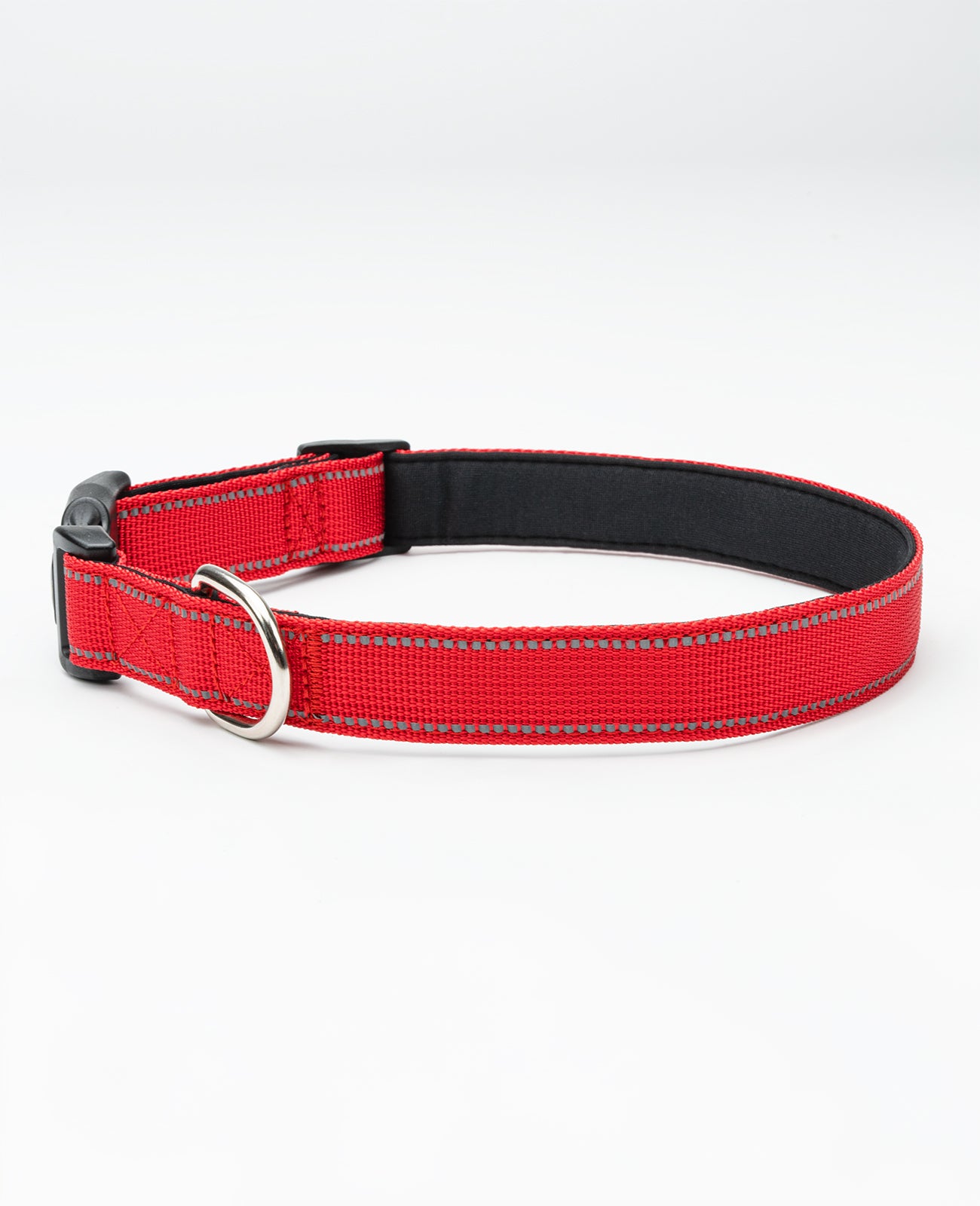 lionto Collier de chien réfléchissant en nylon rembourré, tailles & couleurs